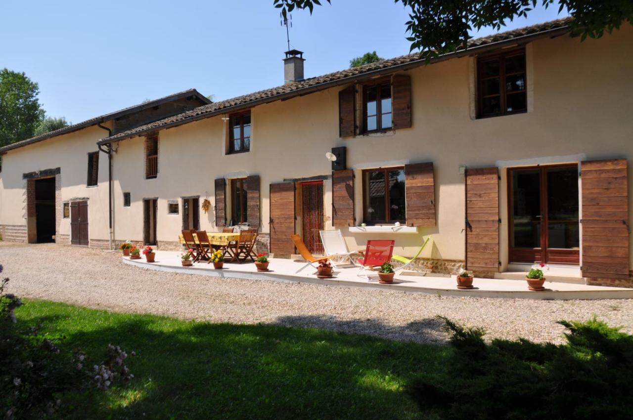 Bed and Breakfast Ferme Passion Saint-Trivier-sur-Moignans Exteriér fotografie